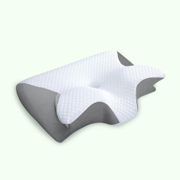 Butterfly Memory Foam Pillow with Armrests for Side and Back Sleepers | Armrests Give Shoulders a Rest | Bed Pillows
