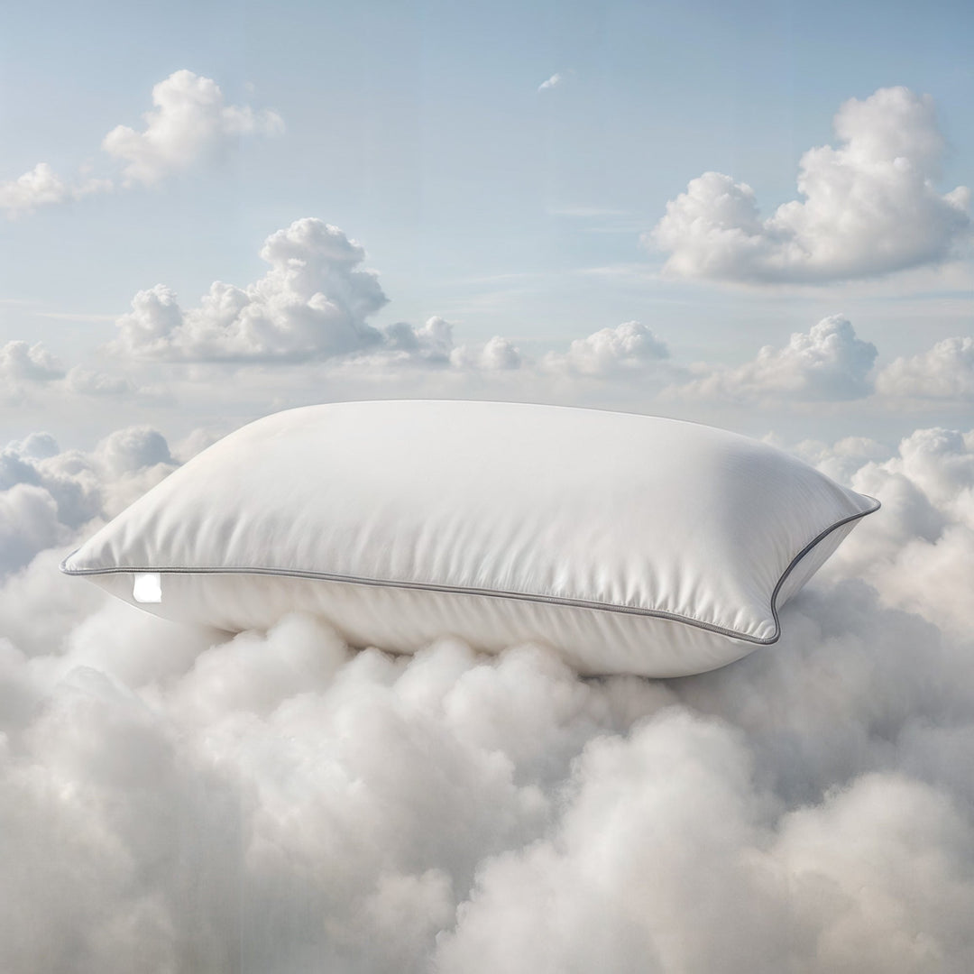 Hotel Bed Pillow with Down Alternative and Goose Feather-Style Fill | Cloud-Soft Hotel Cooling Pillow | Bed Pillows