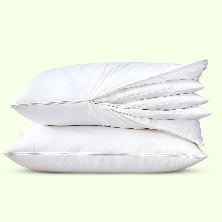Adjustable Layer Pillow with Removable Layers for Custom Height and Firmness | Build Your Own Perfect Pillow | Bed Pillows