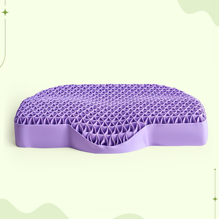 Washable Ergonomic Elastomer Pillow with Breathable Structure | Breathable, Washable Ergonomic Pillow | Bed Pillows