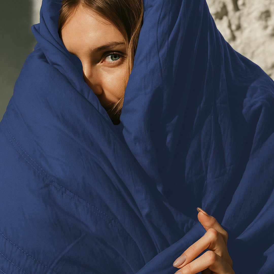 Ice Cooling Summer Blanket in Nylon Blend, Double, Queen and King Sizes | Chill Out Under a Cooling Blanket | Cooling Blankets