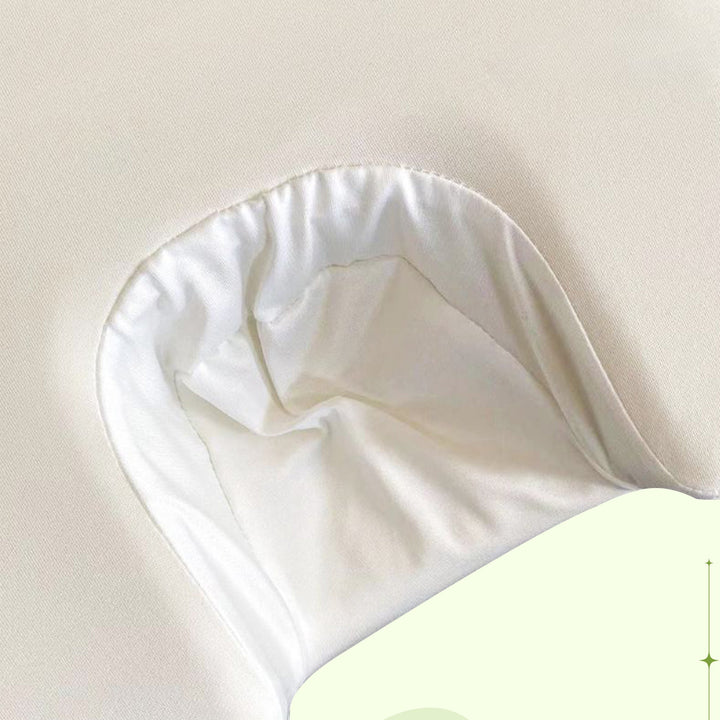 2-in-1 Memory Foam Beauty Pillow with Satin Pillowcase in Three Colours | Smooth Satin and Neck Support | Bed Pillows
