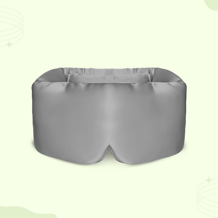 Padded Silk Sleep Mask with Soft Eye Cushioning in Five Colours | Soft Darkness for Restful Sleep | Sleep Masks
