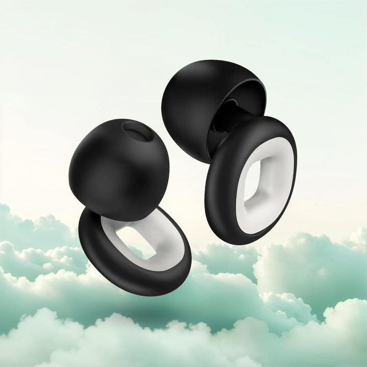 Noise Snoring Cancellation Plugs in Two-Tone Colours | Quiet Nights, Easy Wear | Sleep Earplugs