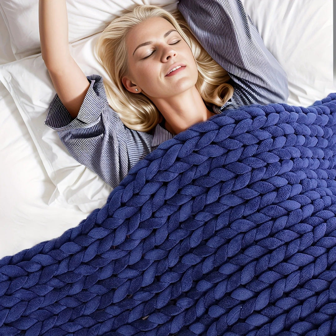 Evenly Weighted Heavy Blanket for Calm and Cosy Evenings | A Deep-Pressure Hug for Quiet Nights | Weighted Blankets
