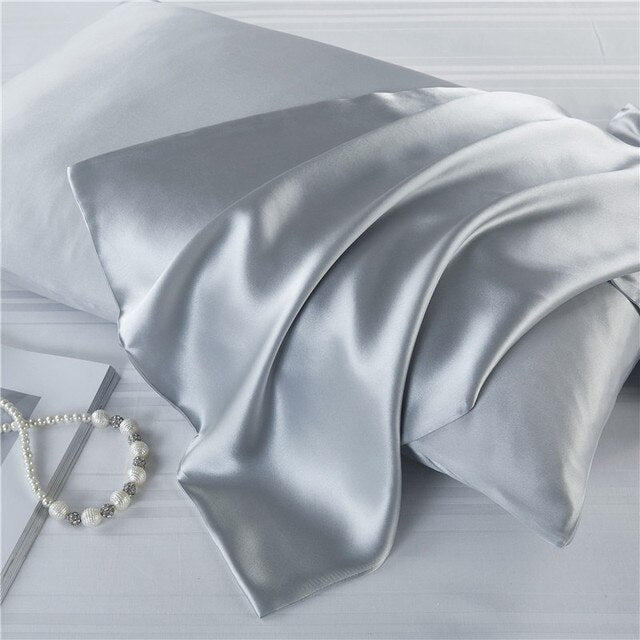 Premium Silk Pillowcase for Hair and Skin in King Size | Smooth Silk for Hair and Skin | Pillowcases