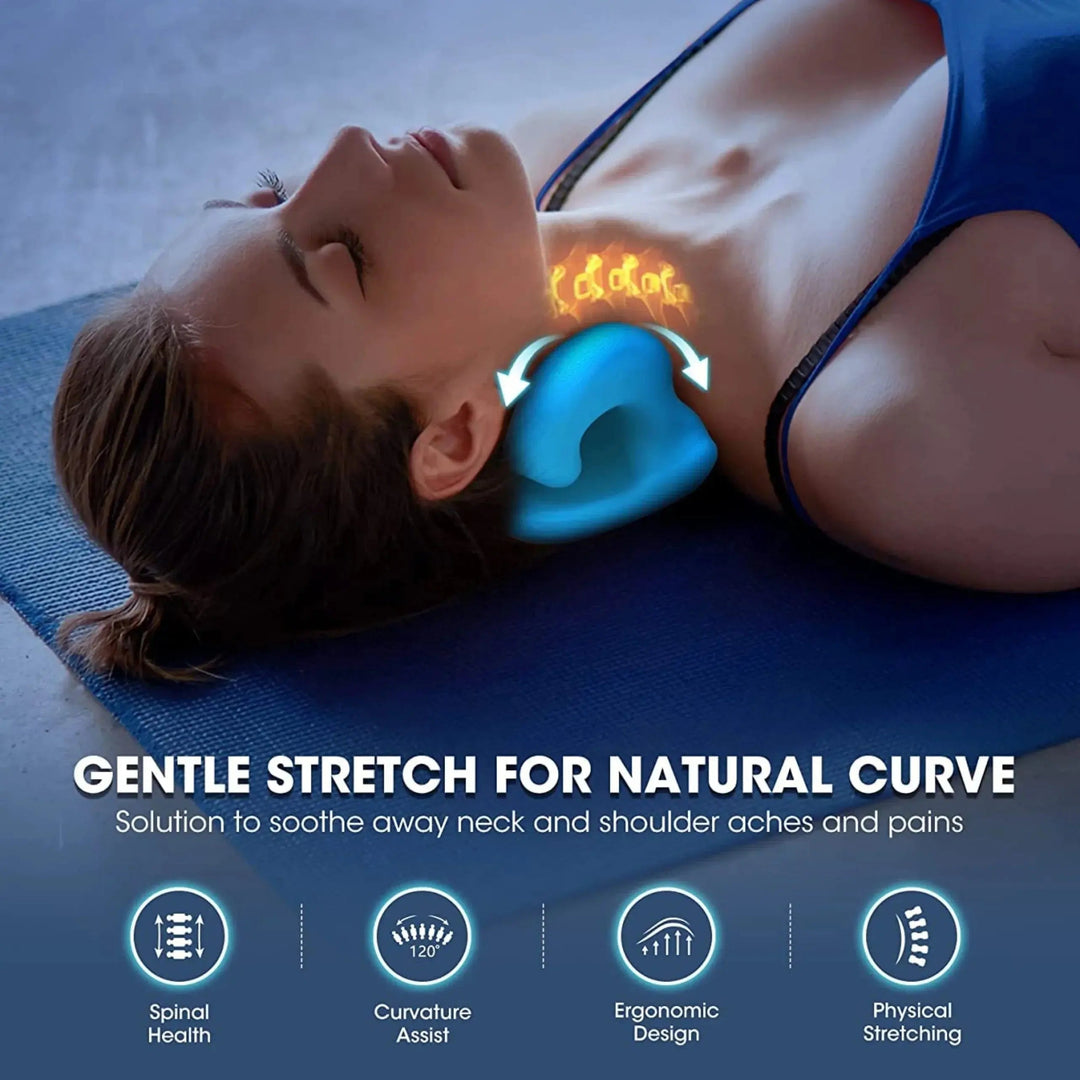 C-Shaped Memory Foam Support Pillow for Reclining and Relaxing | Supportive Comfort for Resting | Support Pillows