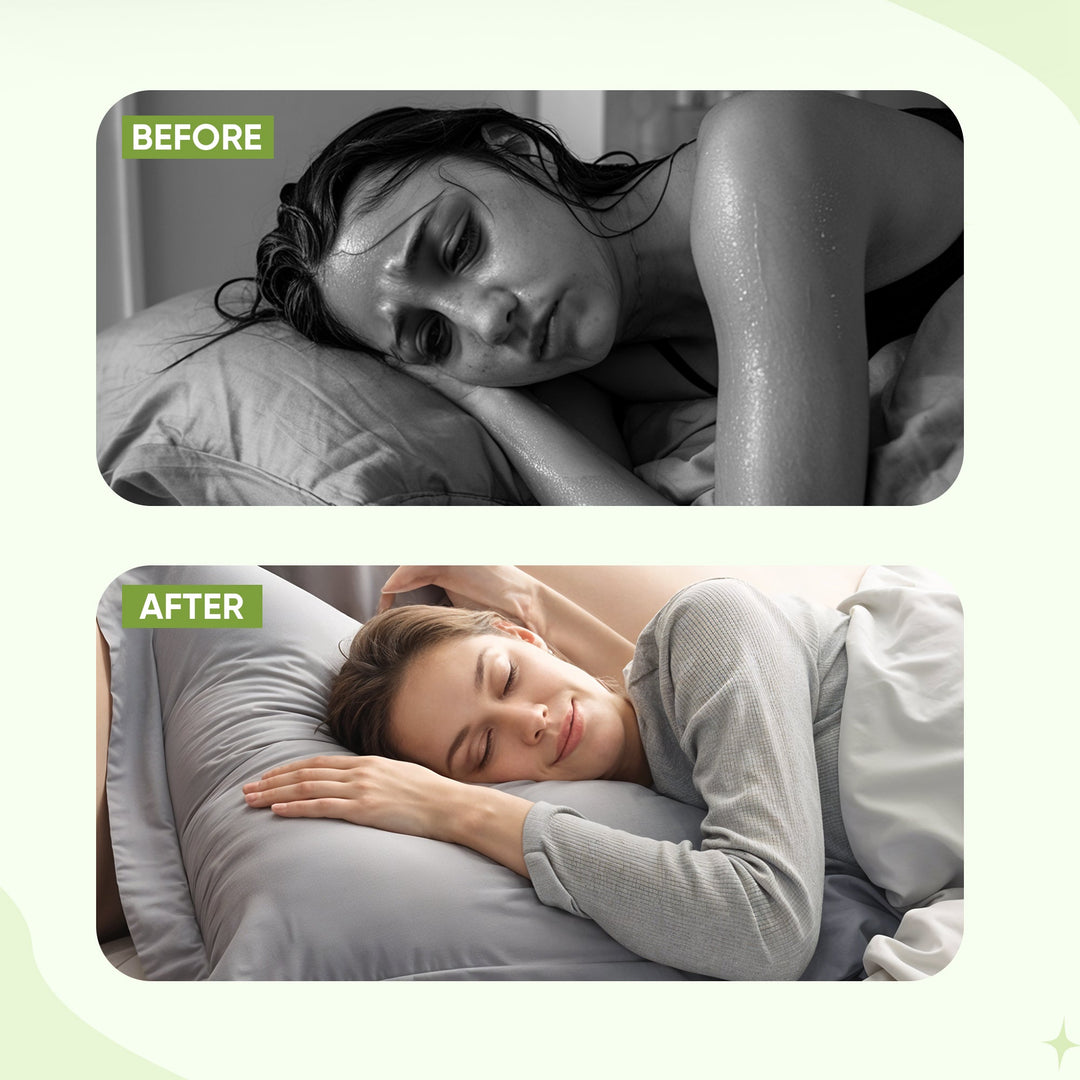 Ice Cooling Pillowcase, 48 x 74 cm, Skin-Friendly and Machine Washable | Cool Surface for Your Head | Pillowcases
