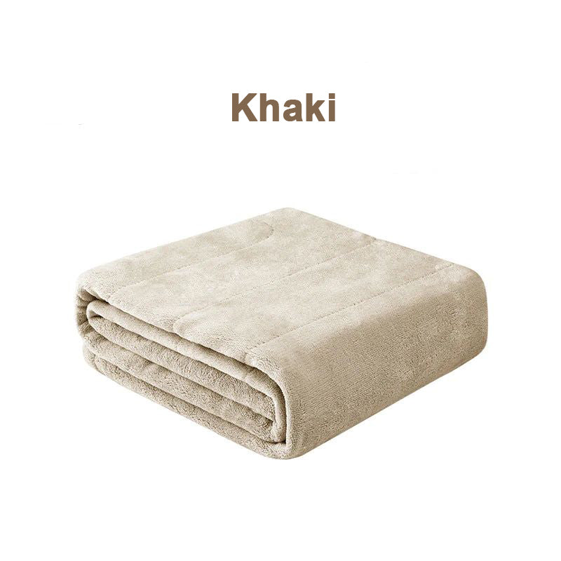 Double-Sided Flannel USB Heated Blanket for Home Car and Camping | USB Flannel Warmth Anywhere | Heated Blankets