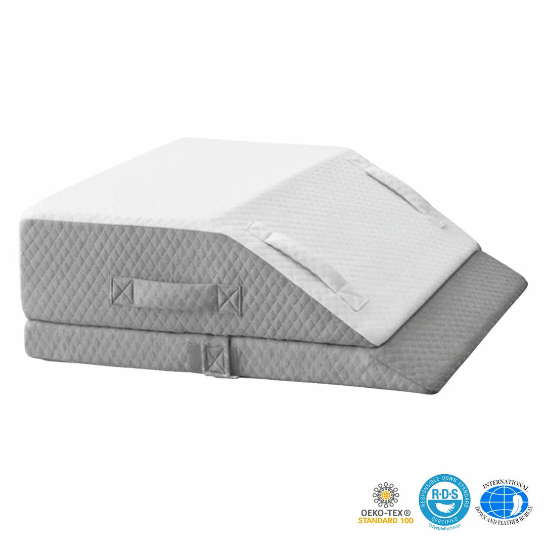Memory Foam Elevation Wedge Pillow for Sleeping and Resting | Raise and Relax | Wedge Pillows