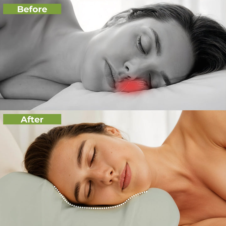 2-in-1 Beauty Pillow with Memory Foam Core and Satin Pillowcase | Rest Your Neck, Pamper Your Skin | Beauty Pillows