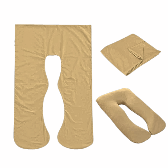 Soft Breathable Cotton Full Body Pillowcase to Fit 150 x 80 cm Body Pillows | Soft Cotton Cover for Body Pillows | Pillowcases
