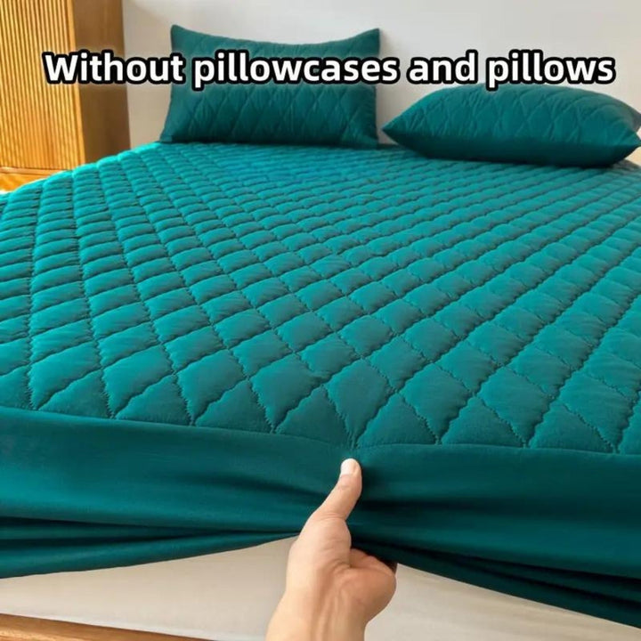Argyle Waterproof Deep Pocket Fitted Sheet Set with Optional Pillowcases | Argyle Pattern, Spill-Smart Fitted Sheet | Bedding Sets