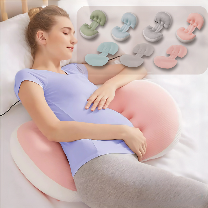 Maternity Butterfly Pillow with Belly and Back Support in Six Colours | Butterfly Support for Belly and Back | Maternity Pillows