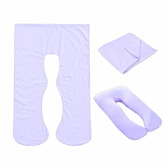 Soft Breathable Cotton Full Body Pillowcase to Fit 150 x 80 cm Body Pillows | Soft Cotton Cover for Body Pillows | Pillowcases