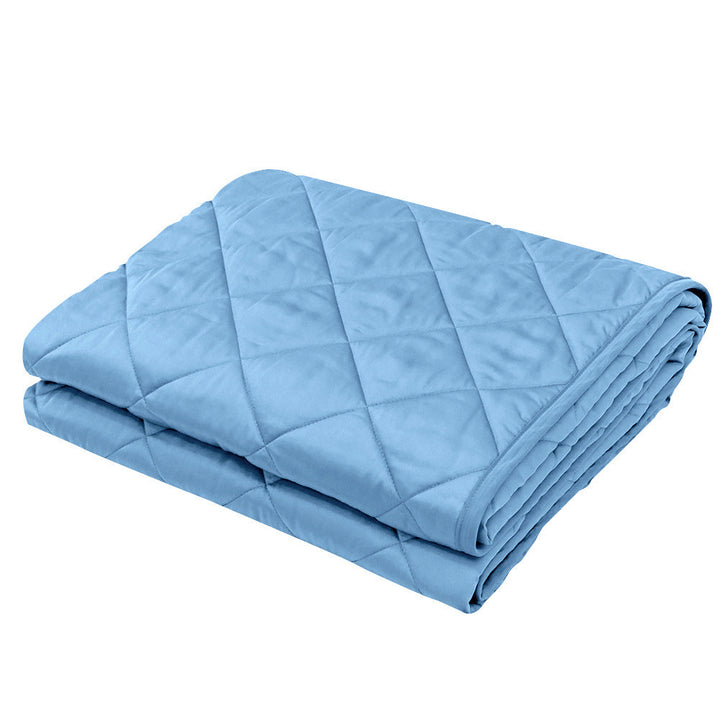 Reversible Quilted Blanket with Two Looks, Machine Washable, Five Colours | Two Looks, One Quilted Blanket | Throw Blankets