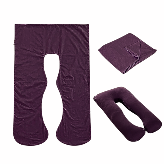 Soft Breathable Cotton Full Body Pillowcase to Fit 150 x 80 cm Body Pillows | Soft Cotton Cover for Body Pillows | Pillowcases