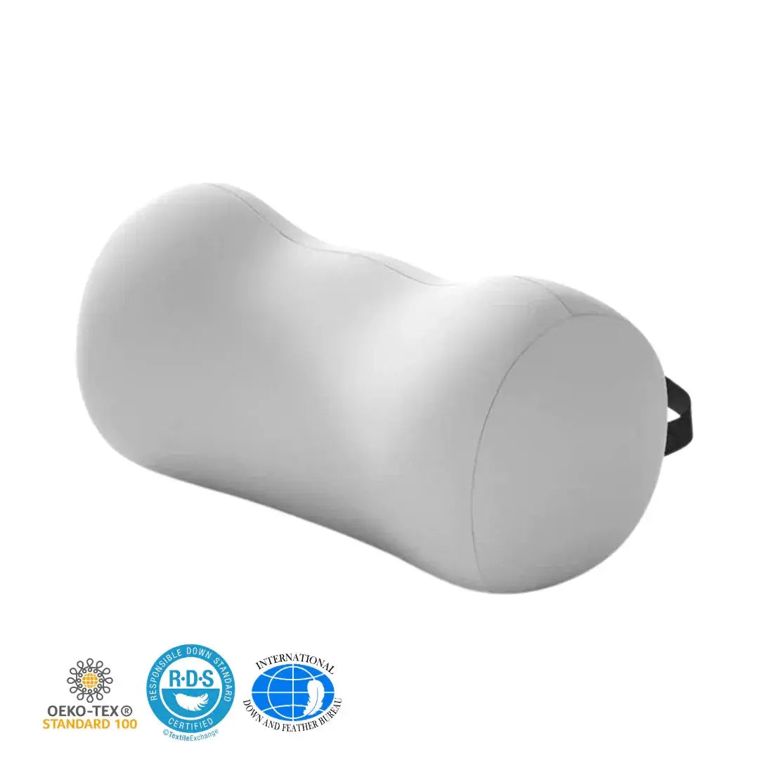 Memory Foam Neck Support Cushion with Curved Side Wings | Shaped Rest for Sofa, Bed and Travel | Neck Pillows