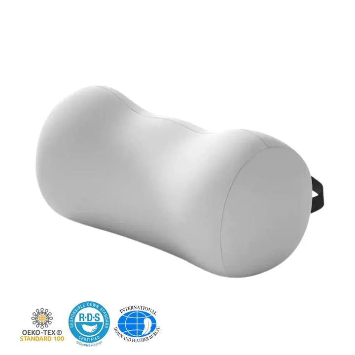 Ergonomic Memory Foam Support Cushion with Curved Side Wings | Supportive Seating for Sofa and Desk | Wedge Pillows