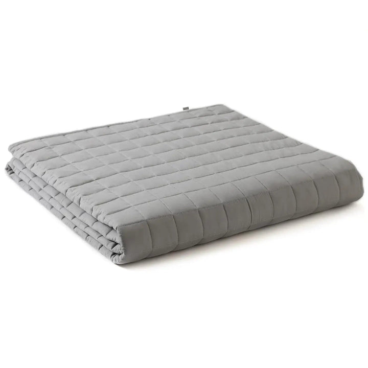 Weighted Cooling Blanket with Glass Beads and Microfiber Shell, Machine Washable | Even Weight, Cool Comfort | Weighted Blankets
