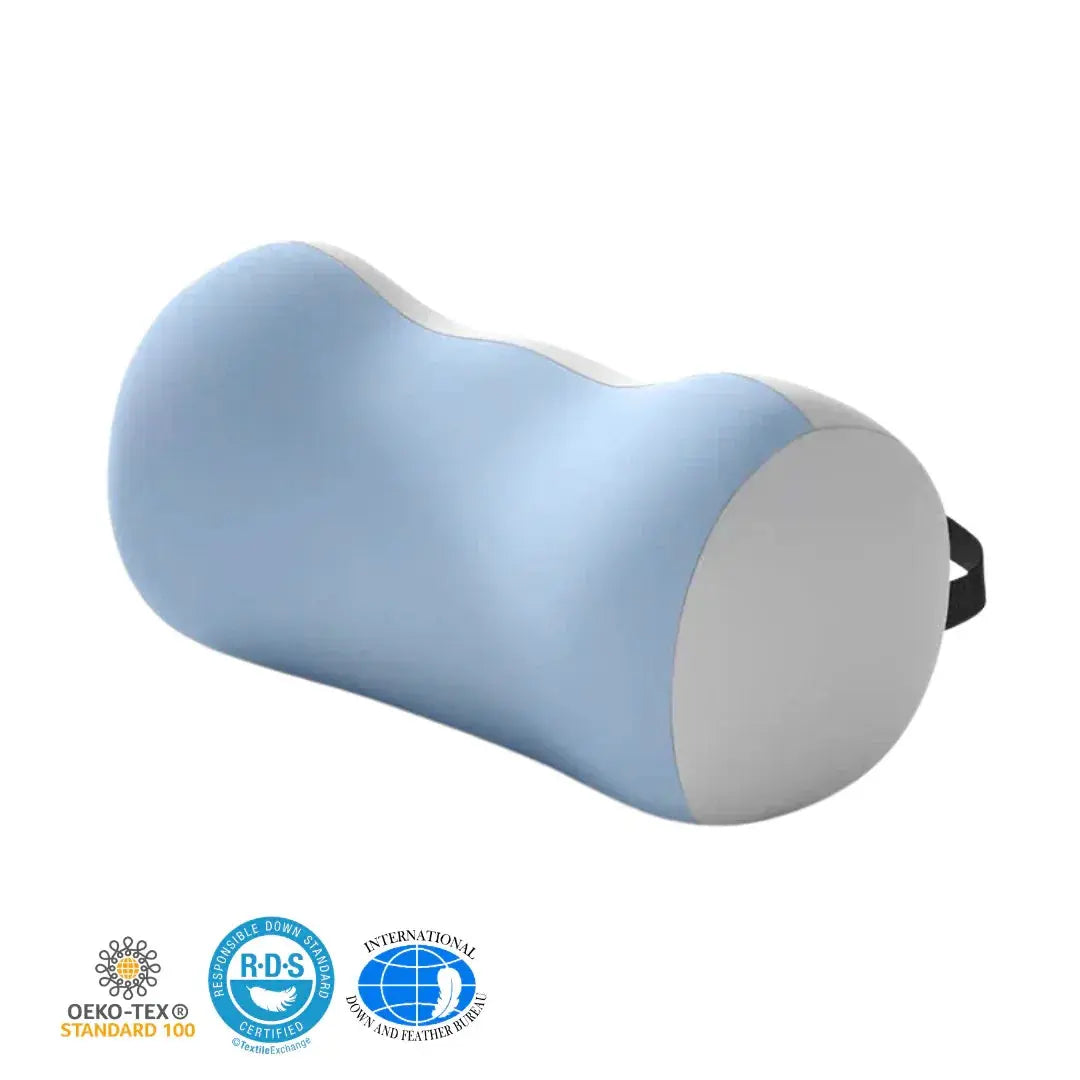 Ergonomic Memory Foam Support Cushion with Curved Side Wings | Supportive Seating for Sofa and Desk | Wedge Pillows