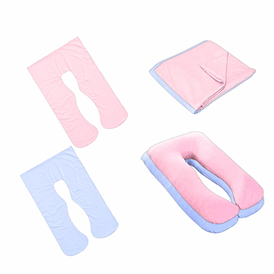 Soft Breathable Cotton Full Body Pillowcase to Fit 150 x 80 cm Body Pillows | Soft Cotton Cover for Body Pillows | Pillowcases
