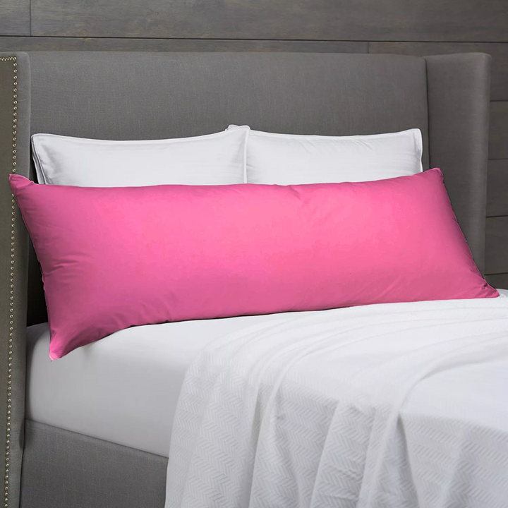 Full Body Support Pillow with Optional Pillowcase in Five Colours | Long-Lasting Full Body Support | Body Pillows