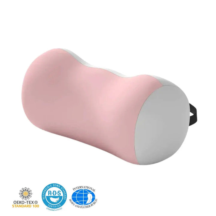 Memory Foam Neck Support Cushion with Curved Side Wings | Shaped Rest for Sofa, Bed and Travel | Neck Pillows