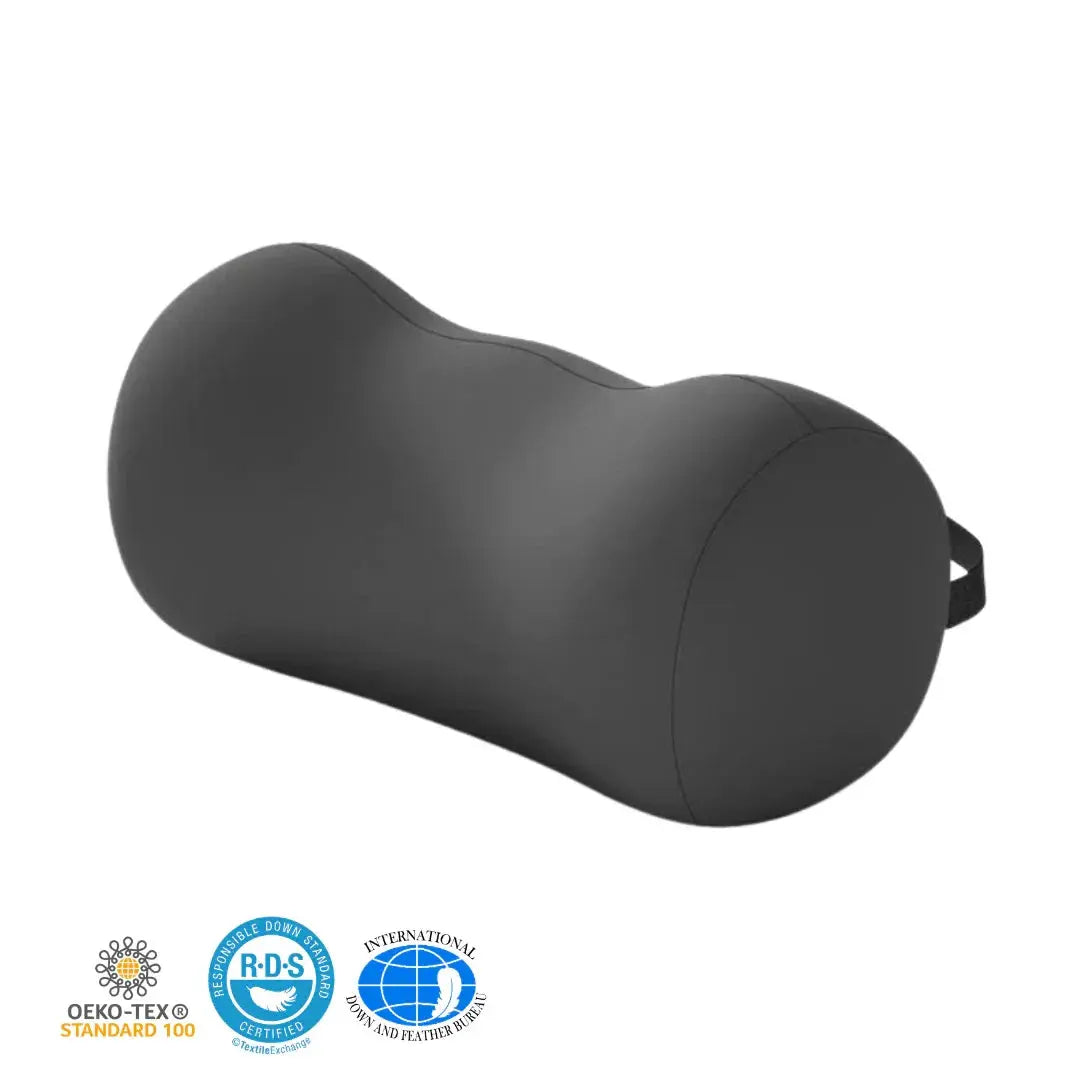 Ergonomic Memory Foam Support Cushion with Curved Side Wings | Supportive Seating for Sofa and Desk | Wedge Pillows