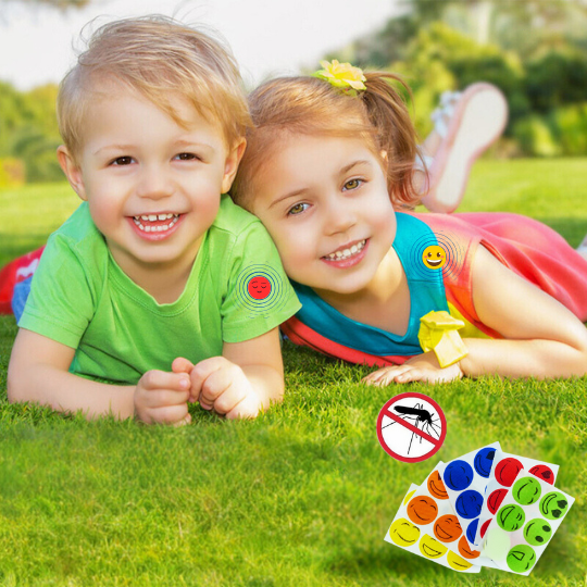 Peel and Stick Mosquito Repellent Patches Pack of 60 | Spray-Free Bug Protection Outdoors | Outdoor Essentials