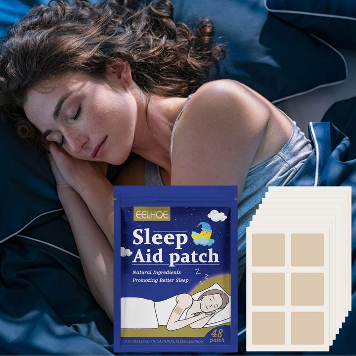 Bedtime Night Patches with Lavender, Chamomile and Melatonin, 48 Count | Night Patches for a Calmer Routine | Sleep Aids