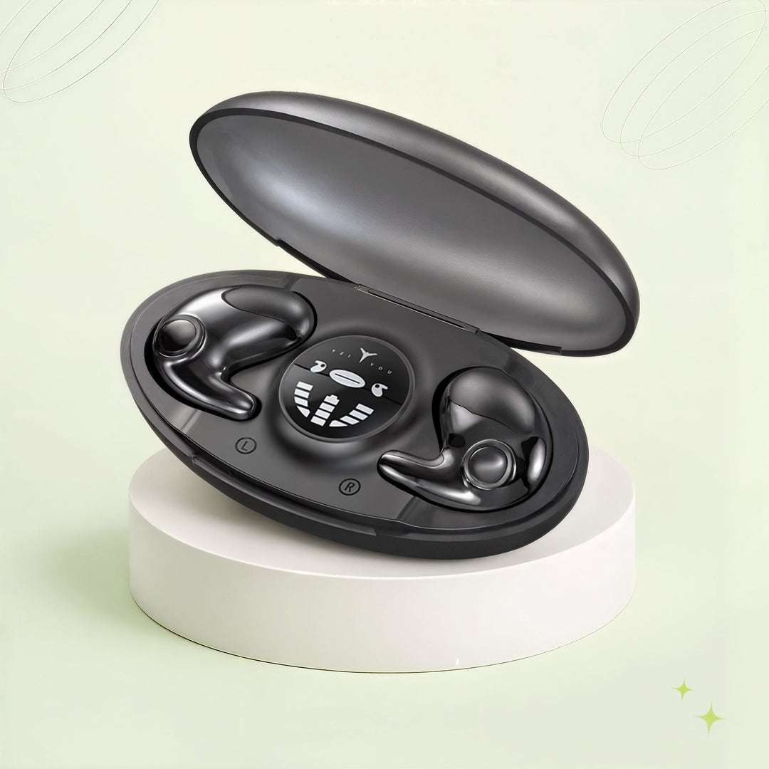 Invisible Sleep Earbuds with Low-Profile Design for Side Sleepers | Tiny Earbuds for Side Sleeping | Sleep Earbuds