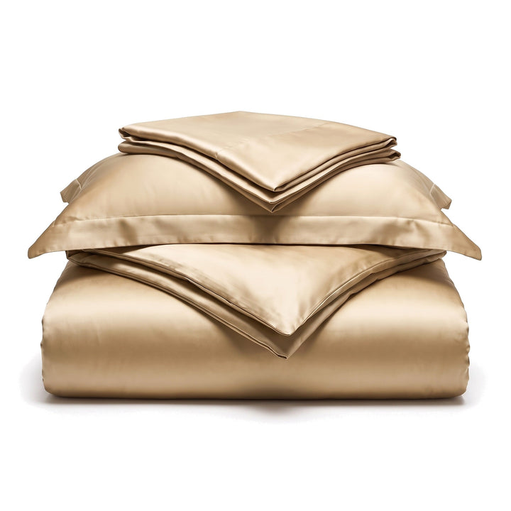 Mulberry Silk Luxury Bedding Set, 4 Pieces, 100% Mulberry Silk | A Silk Bed Dressed in Four Pieces | Bedding Sets