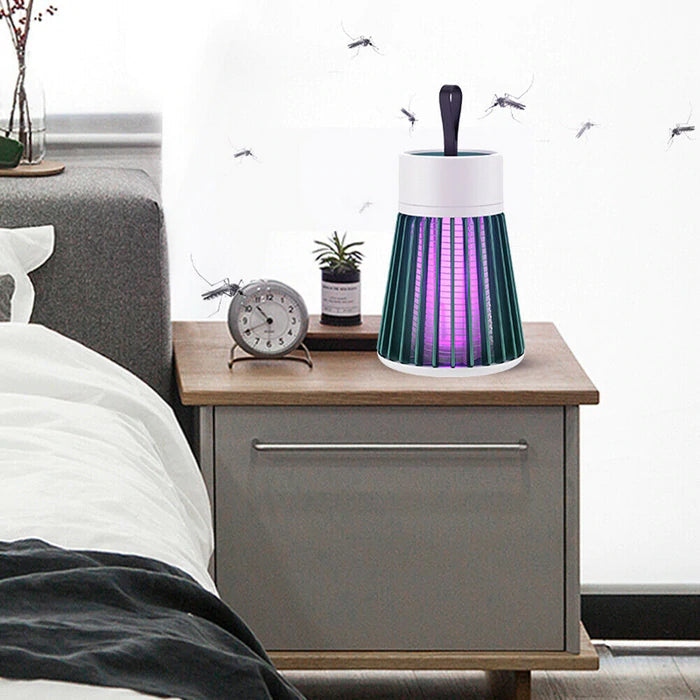 Quiet Electric Mosquito Lamp for Indoor Use with Portable Hanging Design | Quiet Lamp That Traps Mosquitoes | Insect Traps