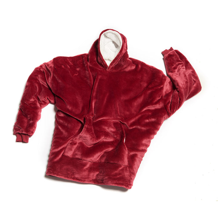 Oversized Hooded Wearable Blanket with Front Pocket, One Size | Hooded Blanket With a Pocket | Wearable Blankets