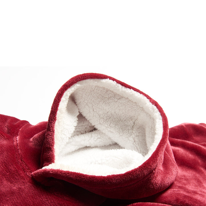 Oversized Hooded Wearable Blanket with Front Pocket, One Size | Hooded Blanket With a Pocket | Wearable Blankets