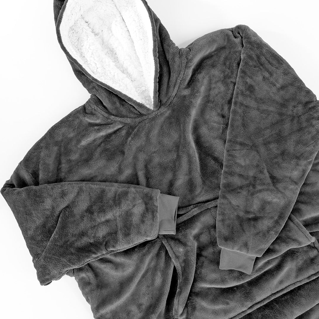Oversized Hooded Wearable Blanket with Front Pocket, One Size | Hooded Blanket With a Pocket | Wearable Blankets