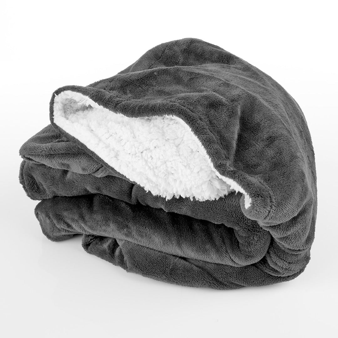 Oversized Hooded Wearable Blanket with Front Pocket, One Size | Hooded Blanket With a Pocket | Wearable Blankets