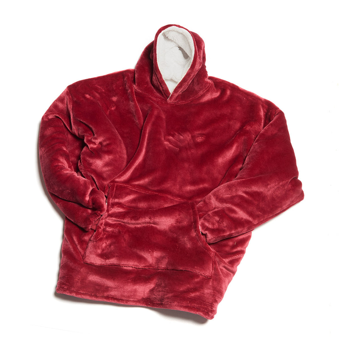 Oversized Hooded Wearable Blanket with Front Pocket, One Size | Hooded Blanket With a Pocket | Wearable Blankets