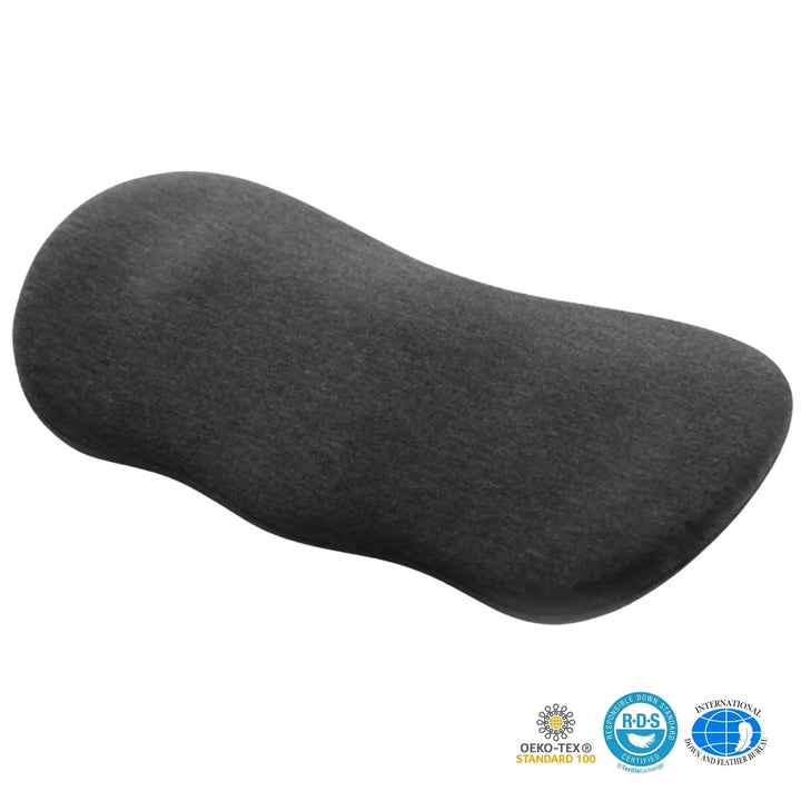 Ergonomic Memory Foam Lumbar Support Cushion for Bed, Car and Sofa | Back Support Anywhere You Sit | Lumbar Pillows