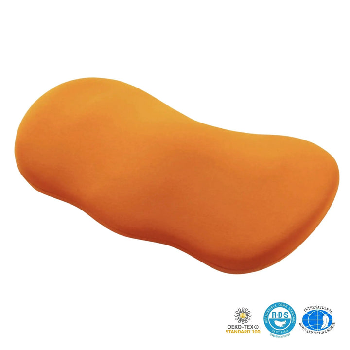 Ergonomic Memory Foam Lumbar Support Cushion for Bed, Car and Sofa | Back Support Anywhere You Sit | Lumbar Pillows