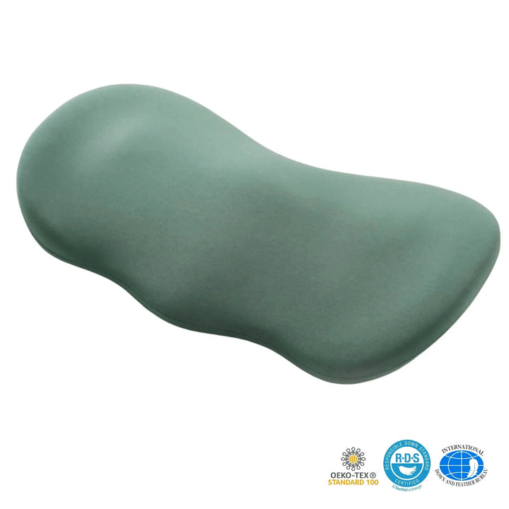 Ergonomic Memory Foam Lumbar Support Cushion for Bed, Car and Sofa | Back Support Anywhere You Sit | Lumbar Pillows