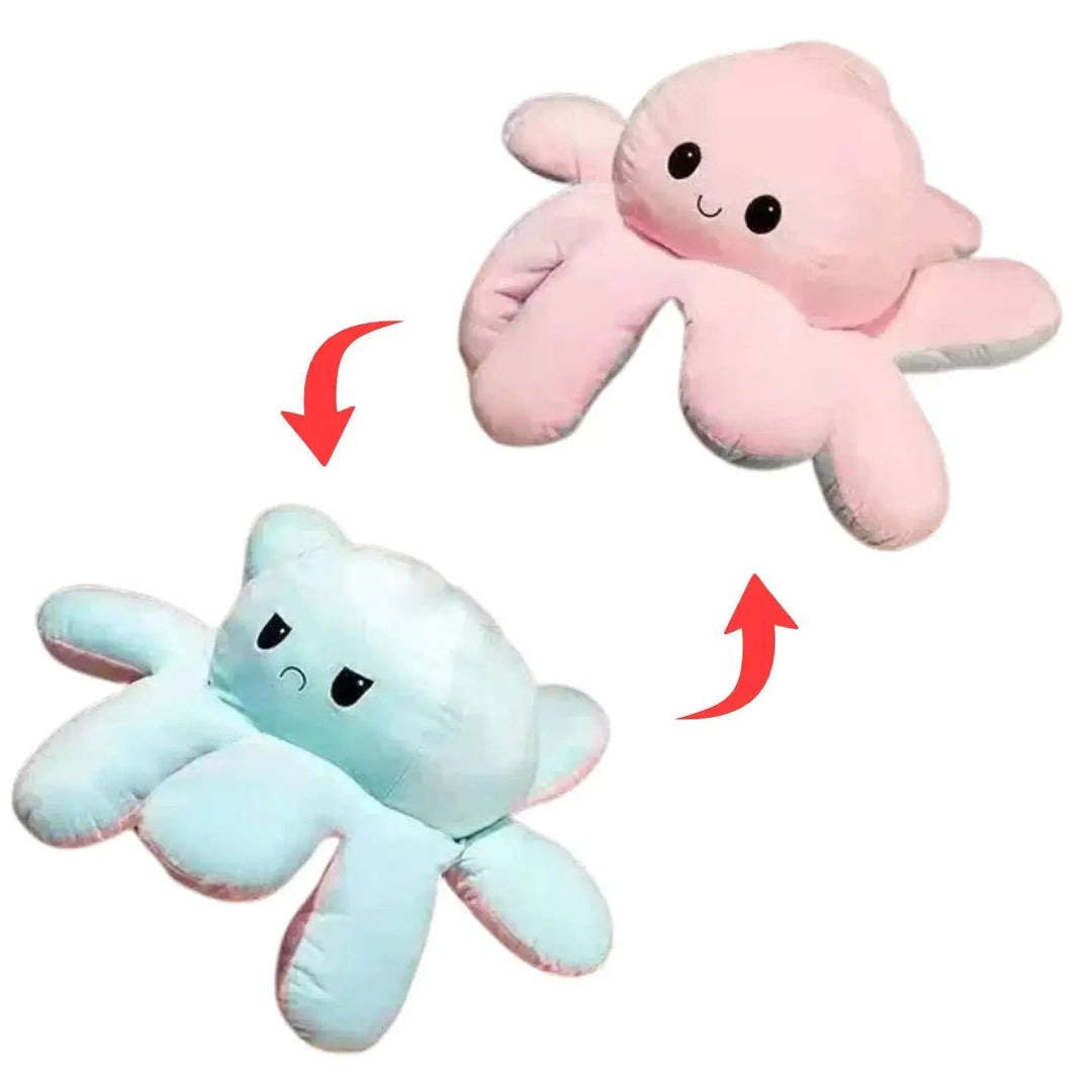 Giant Octopus Plush Pillow, Oversized Soft Cuddle Cushion | Oversized Octopus for Big Hugs | Plush Pillows