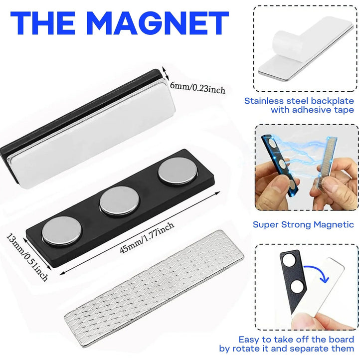 Magnetic Portable Blackout Window Shade with Suction Cups, Four Sizes | Reinforced Magnetic and Suction Shade | Blackout Curtains