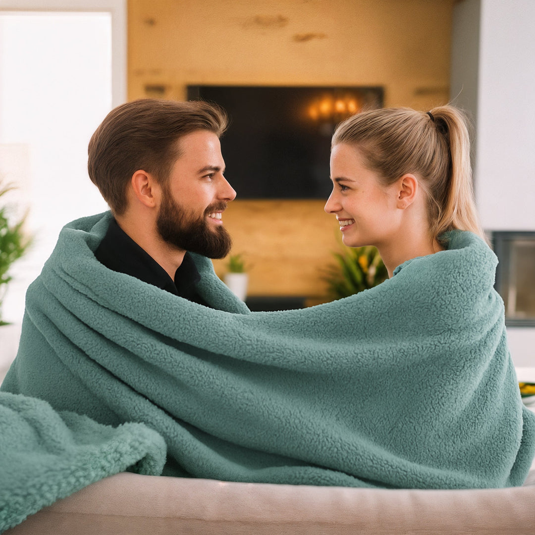 Adult Waterproof Blanket with Cozy Top in Four Sizes | Discreet Waterproof Protection | Waterproof Blankets