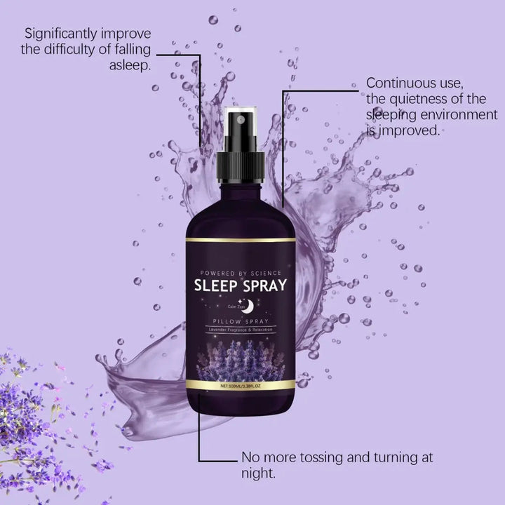 Lavender Pillow Spray with 100ml Fine Mist Bottle for Bedtime | Fine Mist Lavender for Pillows | Sleep Sprays