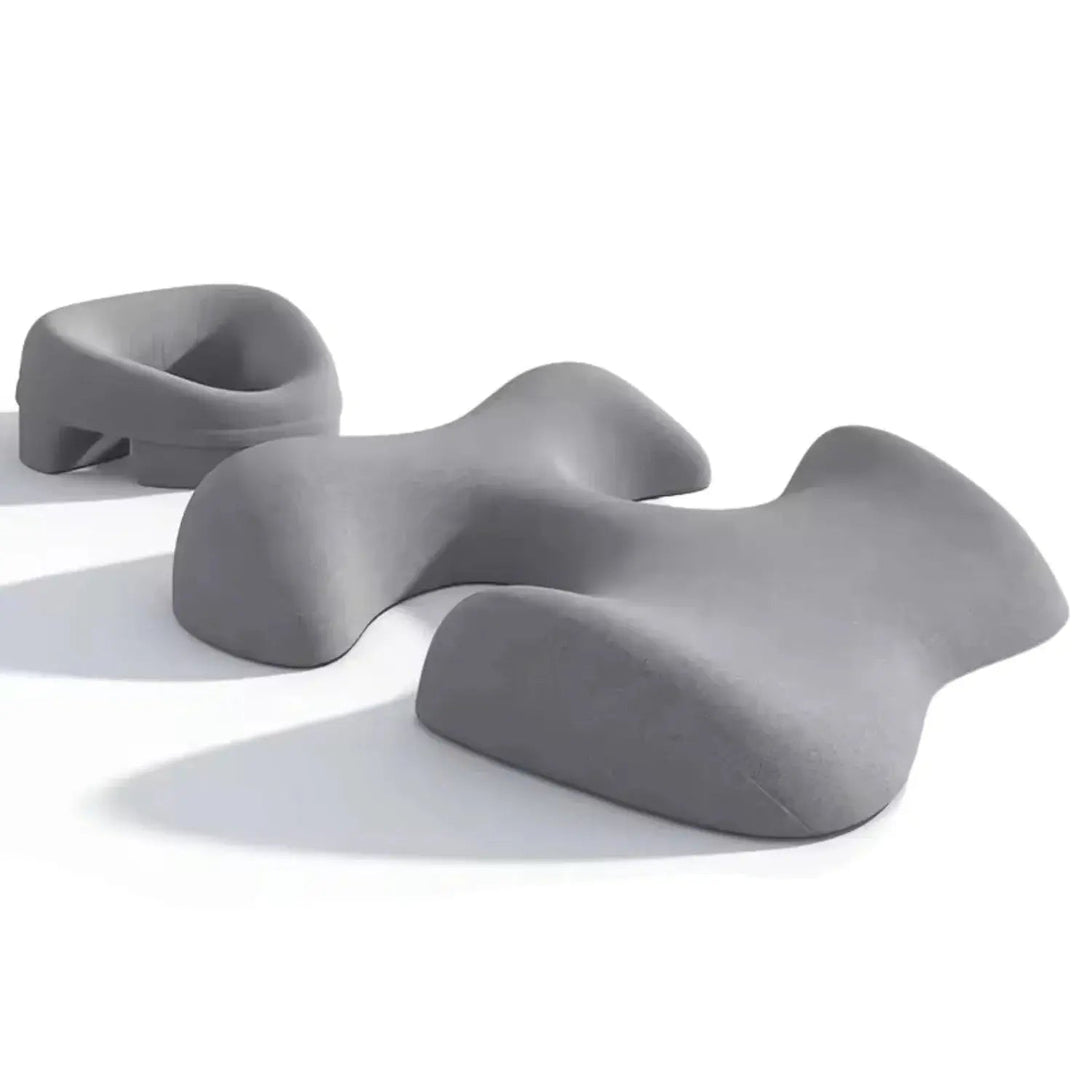 Massage Face Cradle Pillow Cushion Set with Detachable Washable Covers, 2 Pcs | Face-Down Rest Set for Tables | Massage Pillows