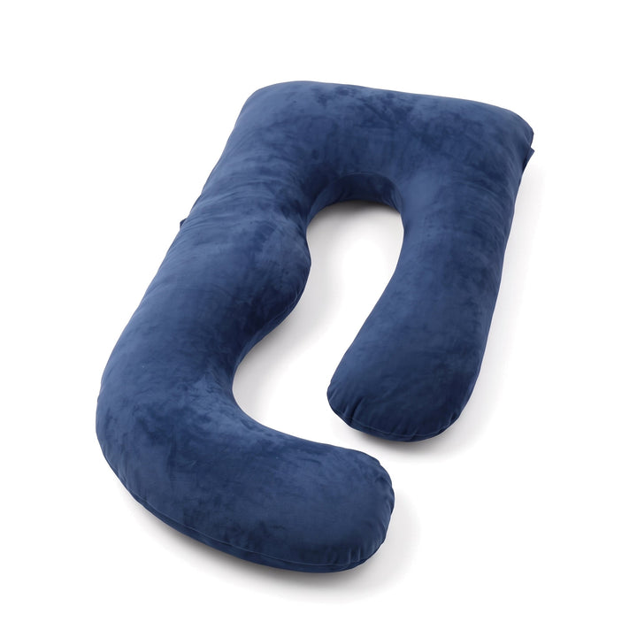 Cooling U-Shaped Full Body Pillow with Soft Microfiber Fill | Wraparound Support for Every Position | Bed Pillows