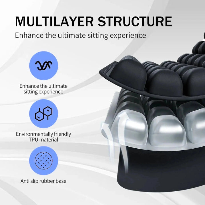 Inflatable Air Bag Seat Cushion for Travel and Daily Use | Portable Seat Comfort | Seat Cushions