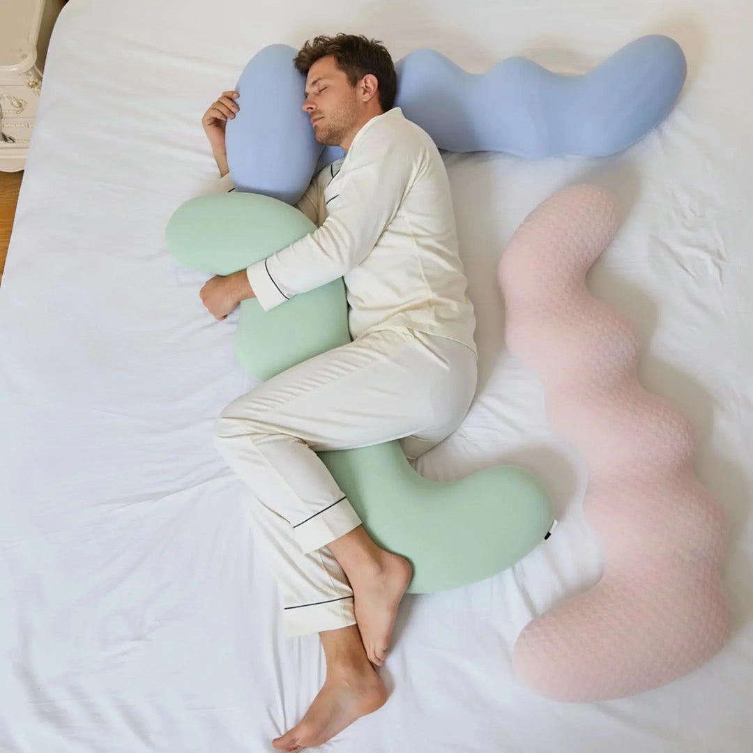 Dino Full Body Pillow for Side Sleeping Comfort | Hug-Friendly Support for Side Sleepers | Body Pillows